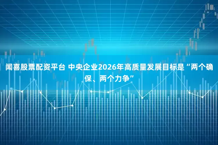 闻喜股票配资平台 中央企业2026年高质量发展目标是“两个确保、两个力争”
